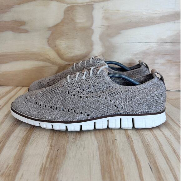 Cole Haan - ZeroGrand Wingtip - Oxford Shoes - Gray - Men\'s - 11.5M - C31151